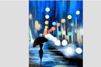 Virtual Paint Nite: Night Walk in the City (Ages 18+)